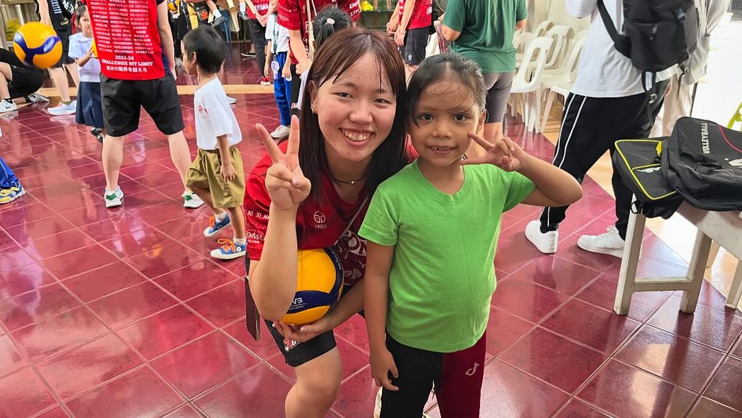 フィリピン遠征 子供たちと交流3（PVL 2024） | 海外